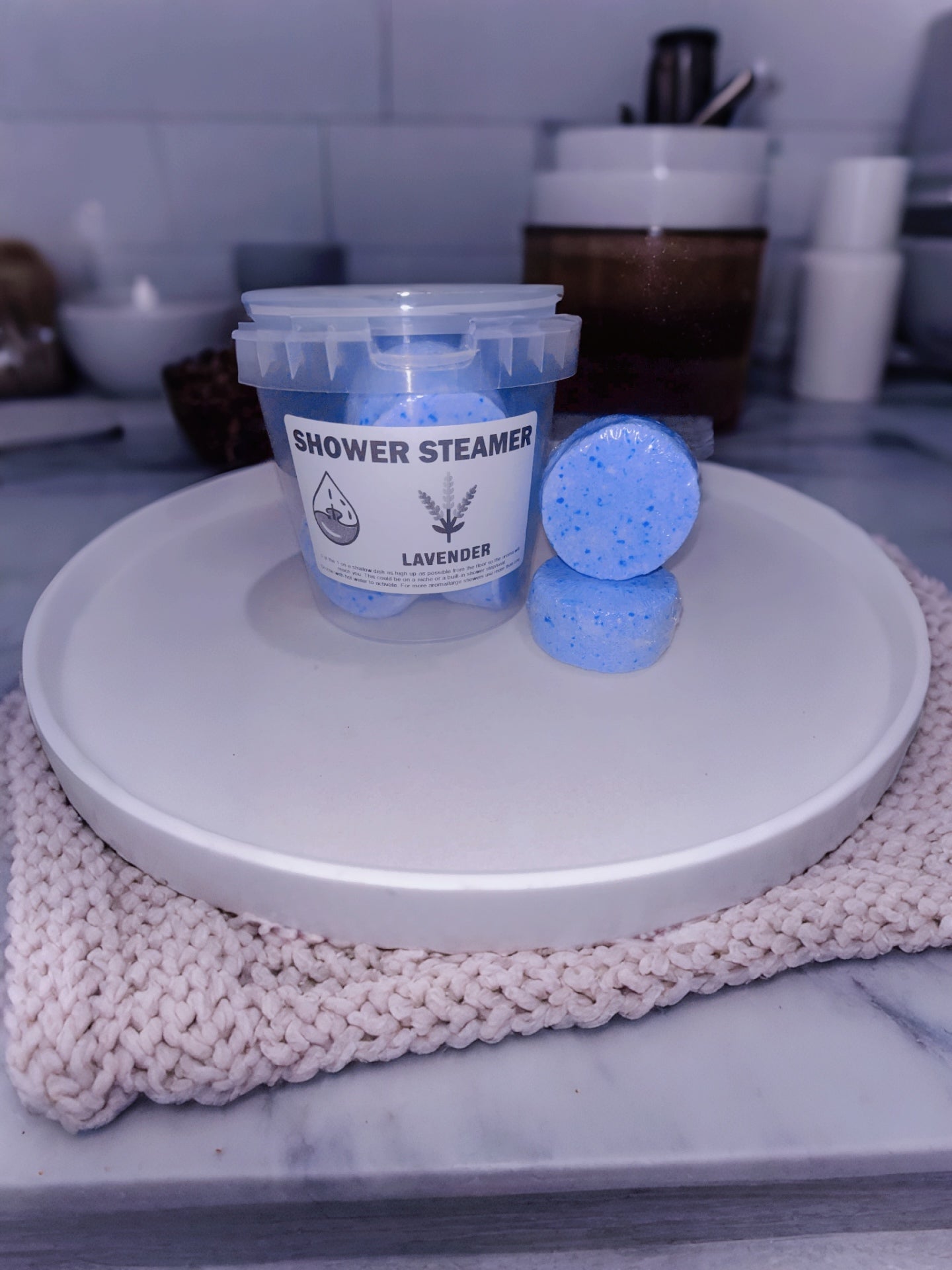 Shower steamers
